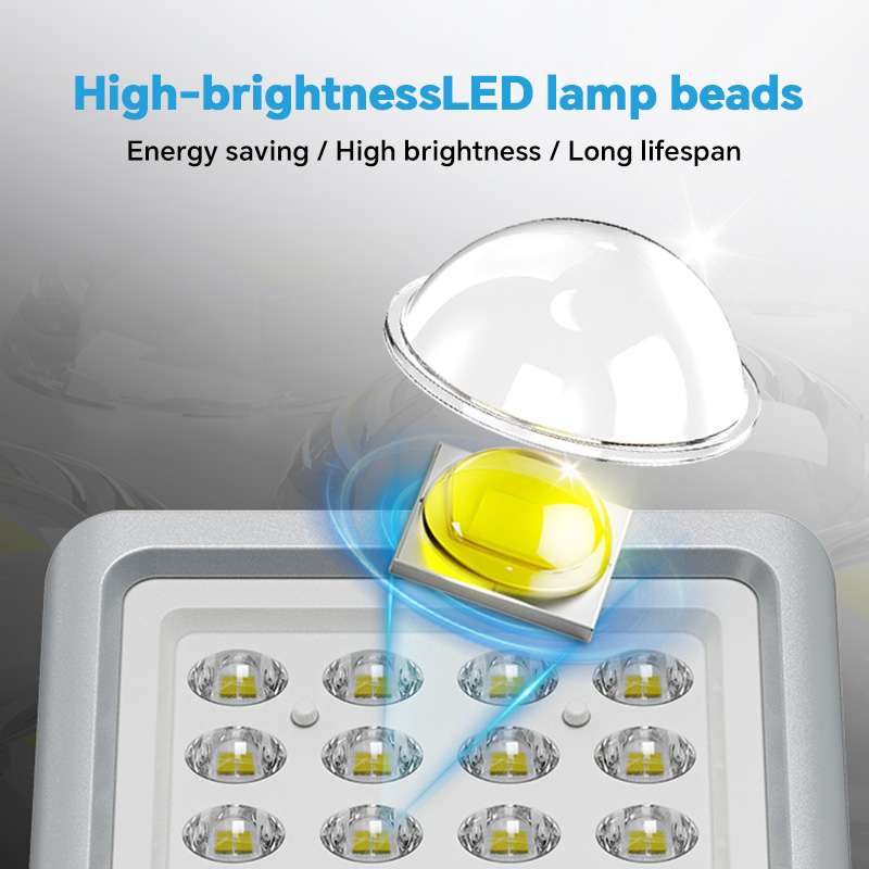 Luminaria solar FGET de diseño dividido de 200 W para iluminación exterior
