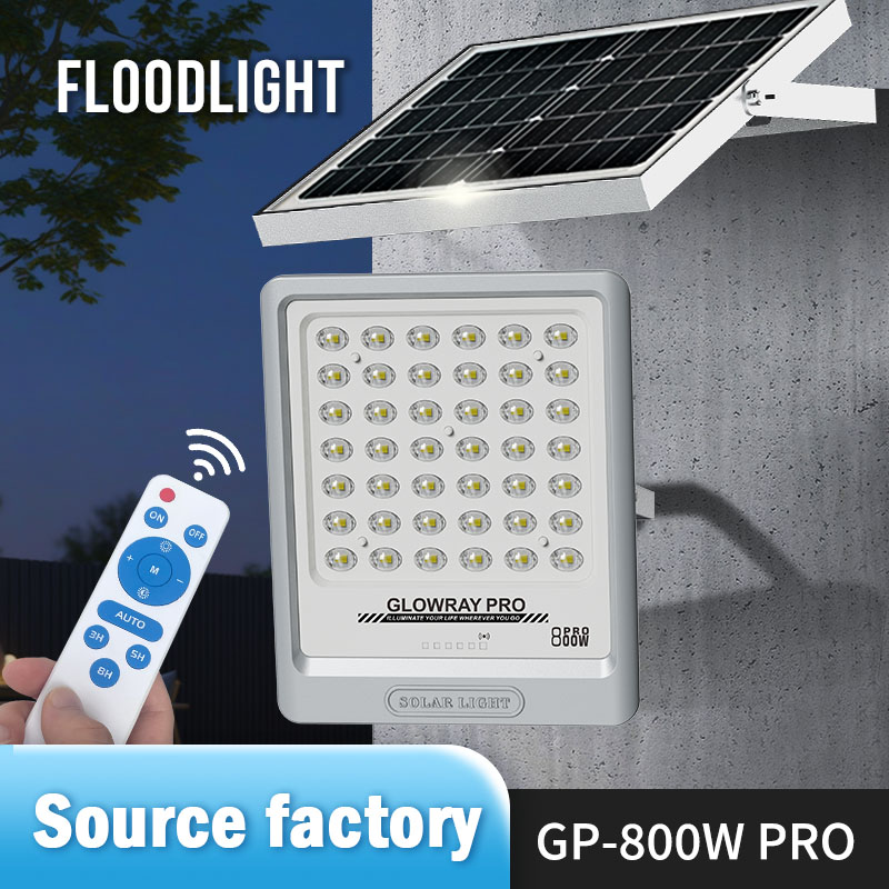 Foco solar FGET Pro Series de 200W, 400W, 600W y 800W con LED difusores.