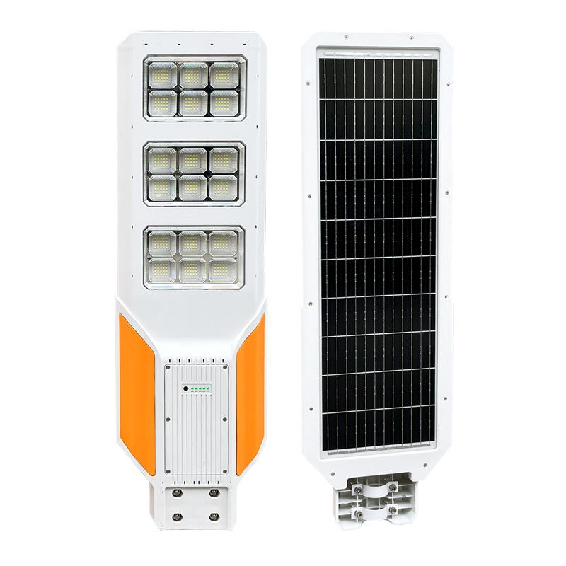 Iluminación LED solar para alumbrado público de la serie FGET, todo en uno.