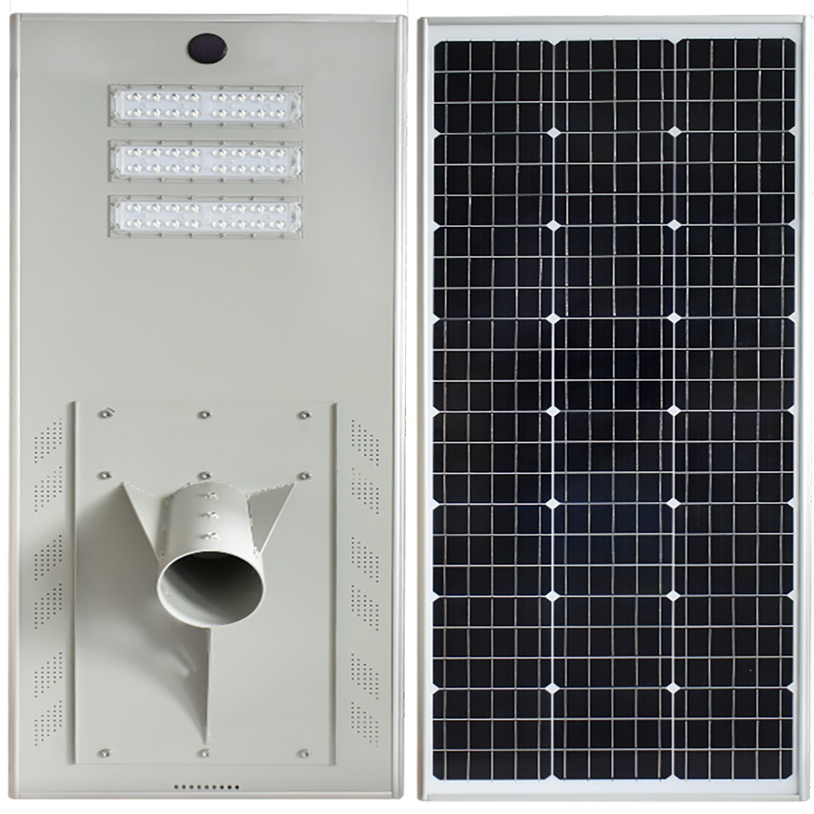 Farola solar para proyectos comerciales y municipales tipo A