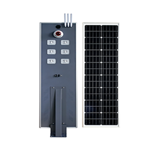 Farolas solares para proyectos comerciales y municipales con monitoreo
