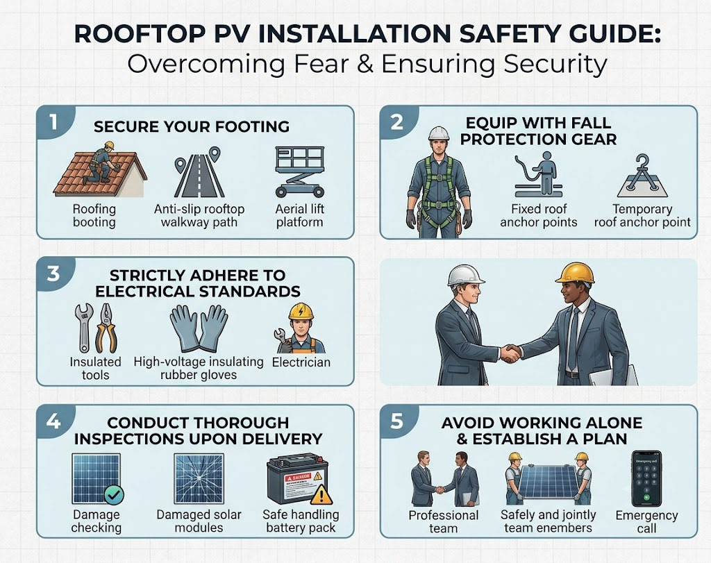 Safety Guide for Rooftop PV Installation