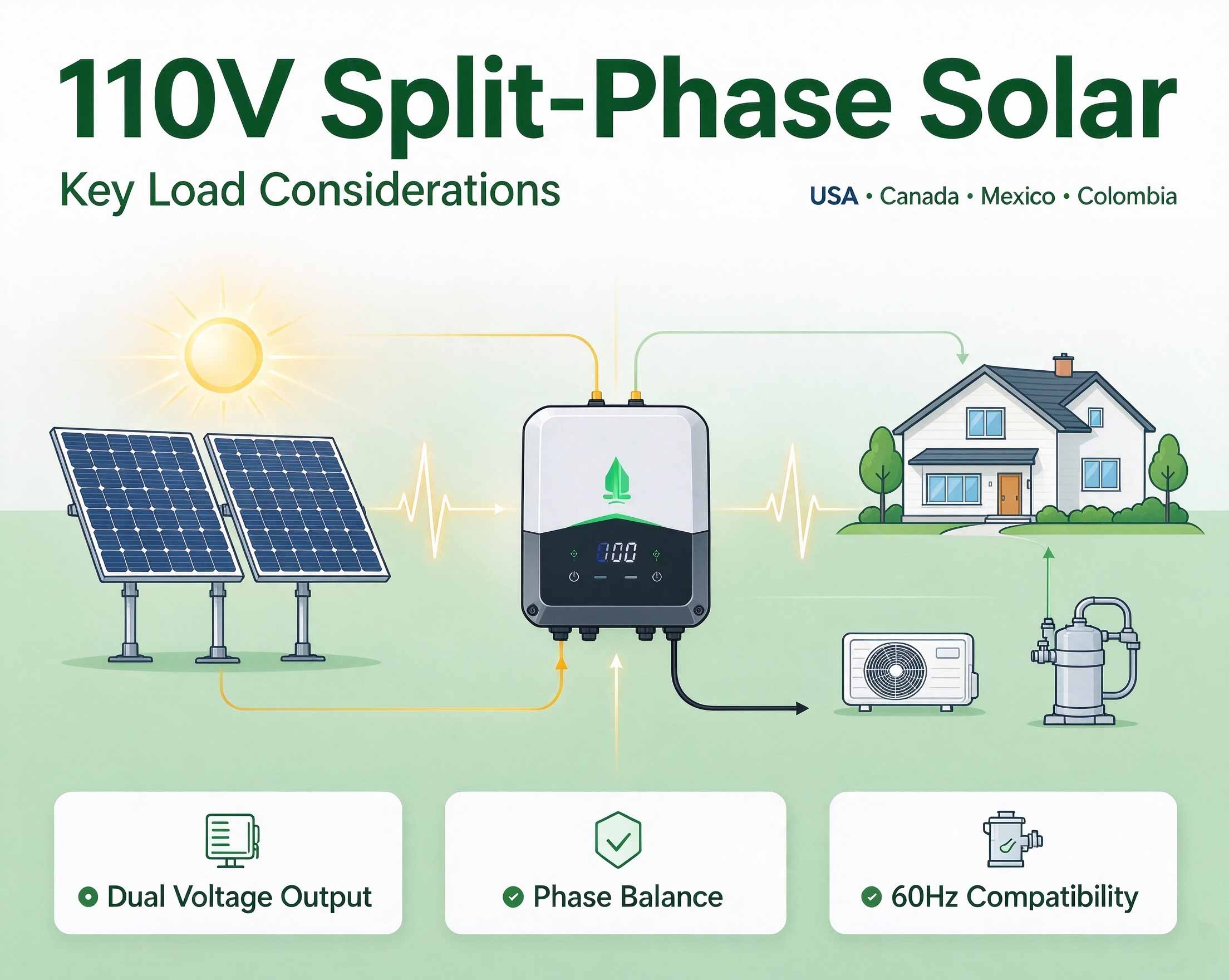What is a 110V Split-phase Photovoltaic System?